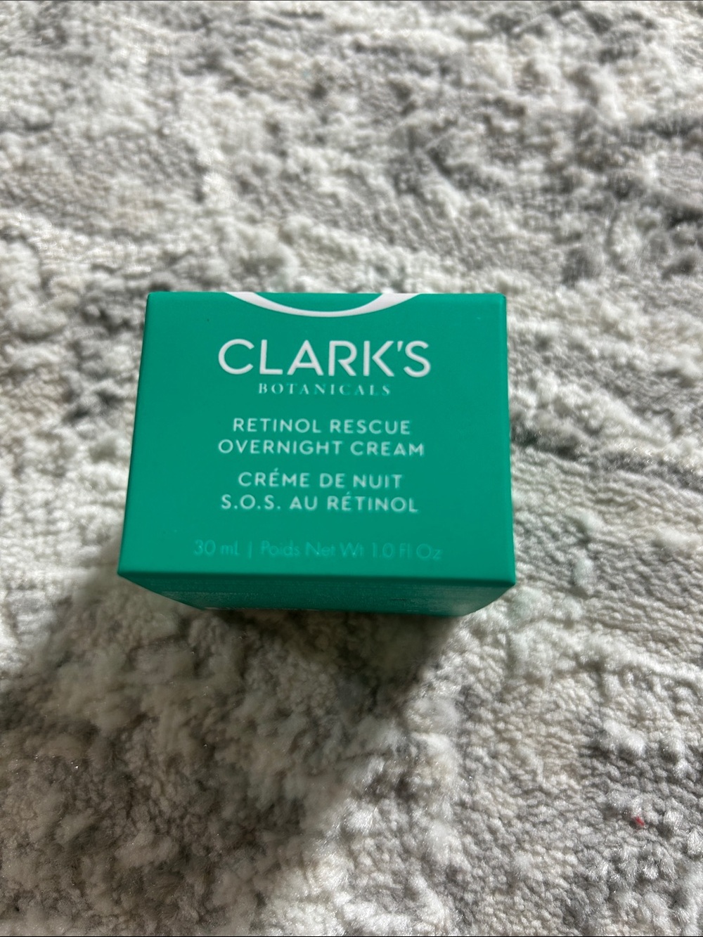 New unopened Clark’s Botanical Retinol Rescue overnight cream 30ml 1.0 fl oz